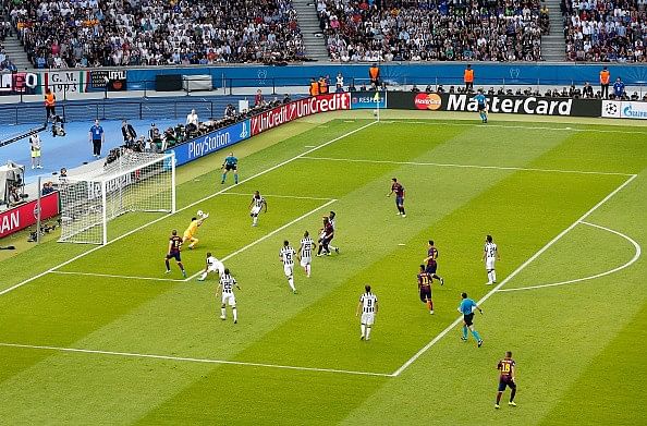Ivan Rakitic goal Champions League final Barcelona Juventus